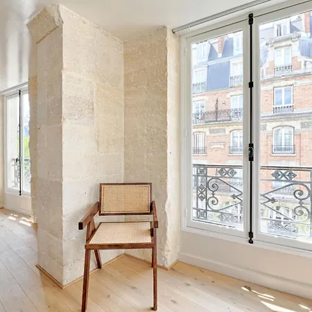 Marais Louvre Luxury New 2br Full Ac By Melvane Apartmán Paříž