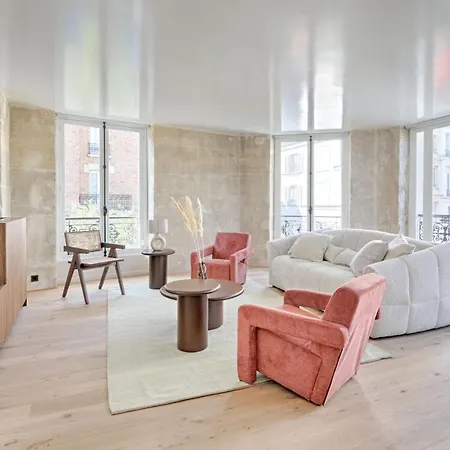 Marais Louvre Luxury New 2br Full Ac By Melvane Paříž